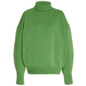 The frankie shop Joya oversized wool blend turtleneck sweater